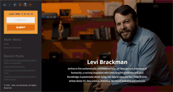 Desktop Screenshot of levibrackman.com